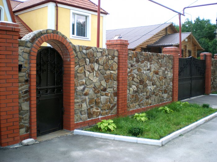 Забор для частного дома (1)