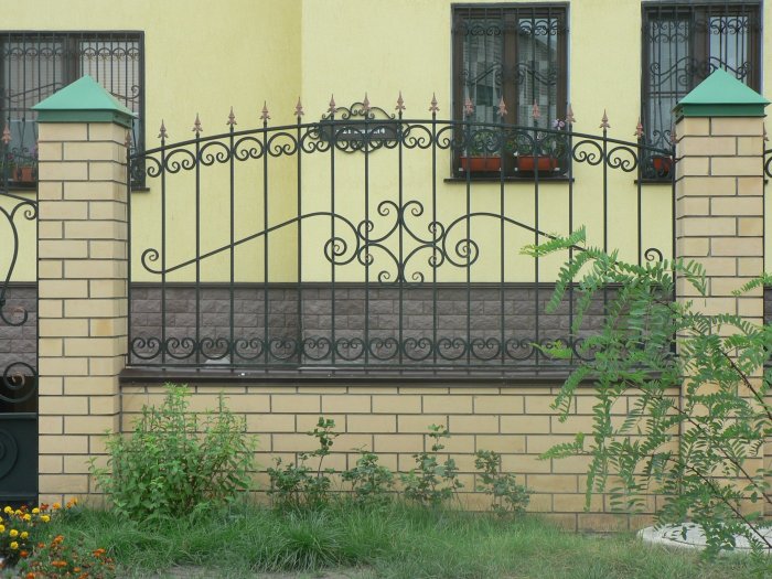 Забор для частного дома (13)