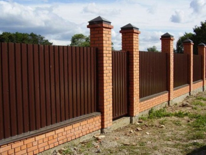 Забор для частного дома (51)
