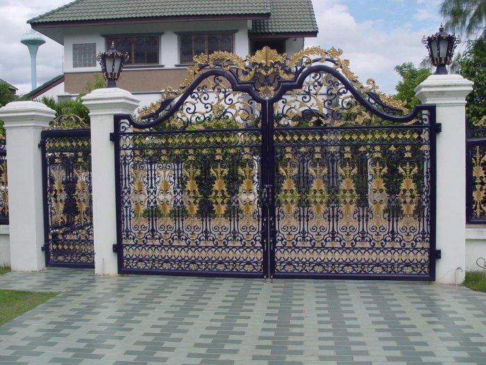 Забор для частного дома (6)