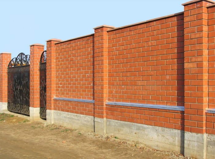 Забор для частного дома (6)