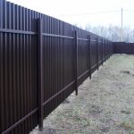 Забор для частного дома 7 1