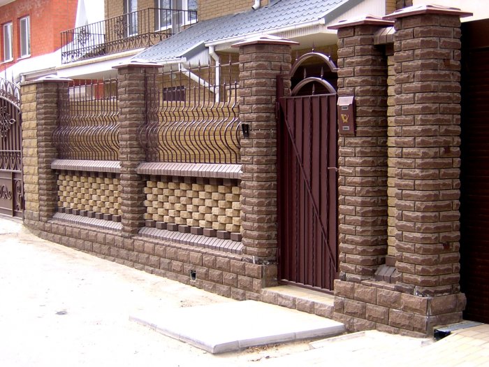 Забор для частного дома (7)
