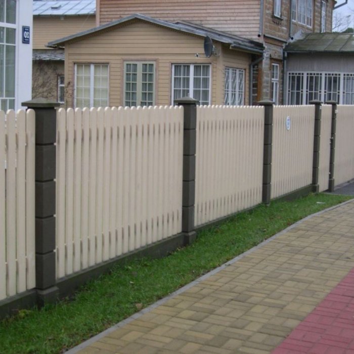 Забор для частного дома (9)