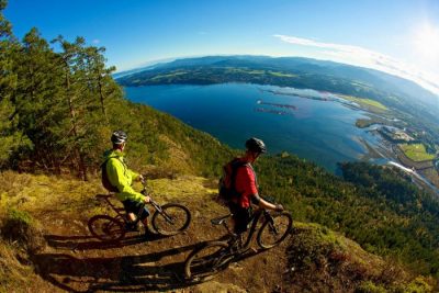 Biking in Cowichan Vancouver Island by Tourism Cowichan