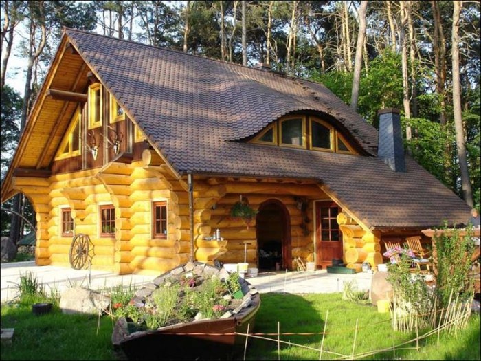 Некоторые особенности домов из профилированного бруса