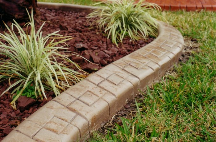 concrete edging