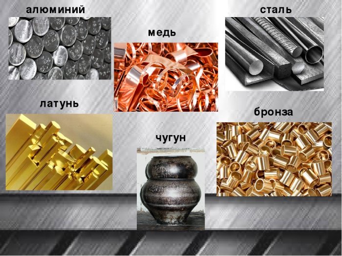 Как определить разницу между бронзой, латунью и медью