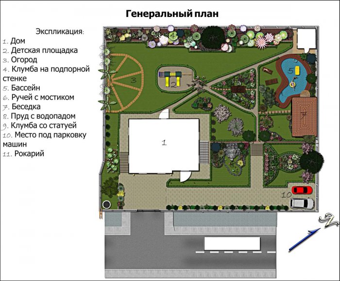 Планировка дачного участка (4)